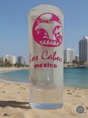 Los Cabos Delight: Collectible Souvenir Shot Glass from Mexico
